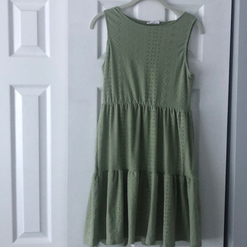 Green dress